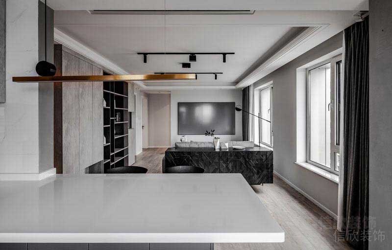 新居現(xiàn)代輕奢風餐廳效果圖 (6)