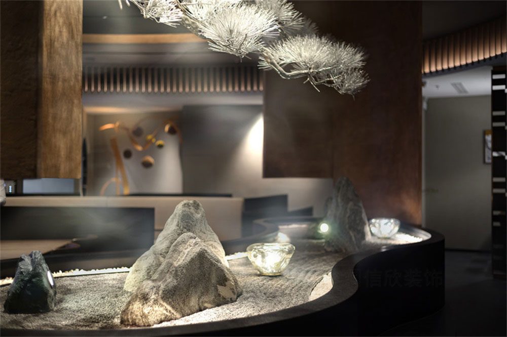 深圳鹽田新中式風(fēng)格川菜館裝修設(shè)計(jì)氛圍調(diào)性