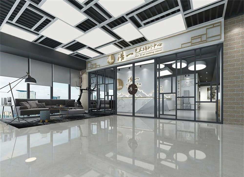 深圳市南山區華僑城嶺南文化浩一美術培訓中心前廳