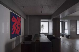 新中式風(fēng)格寫(xiě)字樓董事長(zhǎng)辦公室裝修圖