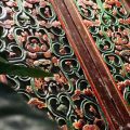 中國(guó)傳統(tǒng)木雕彩繪紅綠設(shè)計(jì)非遺技藝設(shè)計(jì)圖