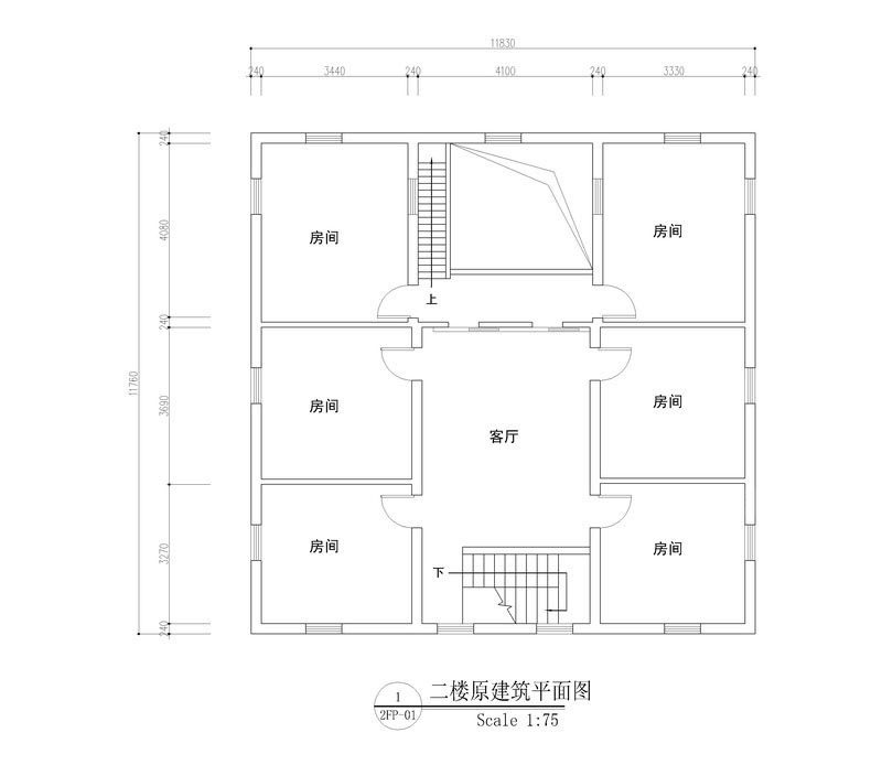 農(nóng)村自建房平面圖