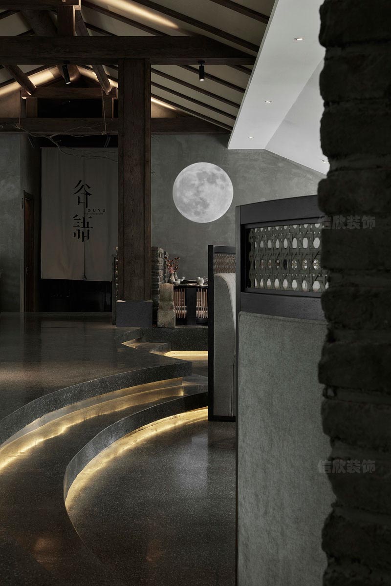 深圳西鄉(xiāng)餐飲裝修設計公司案例 用餐區(qū)