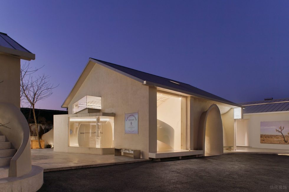 深圳市福田區(qū)石廈moments攝影基地裝修設(shè)計(jì) 入口外立面