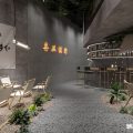 深圳鹽田沙頭角田園風(fēng)棋牌室休息區(qū)裝修設(shè)計(jì)